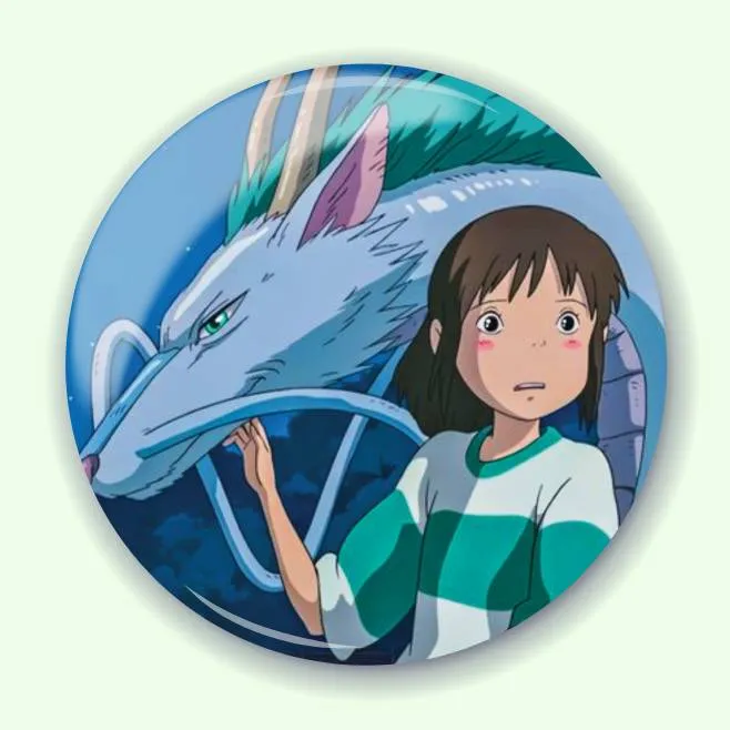 Аніме значок Віднесені привидами (Spirited Away) 12, 56 мм