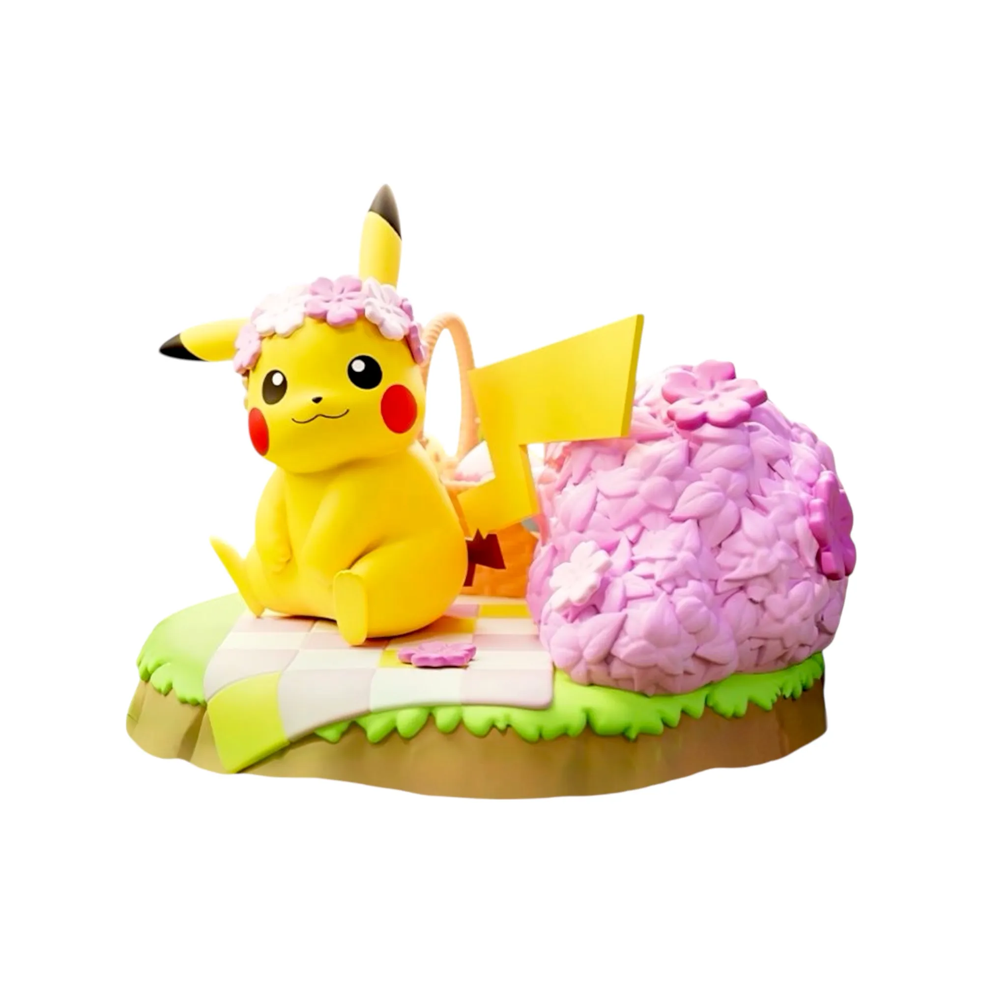 Аніме фігурка Пікачу (Pikachu) — Покемон (Pokemon), серія Langbowang Wilderness Ornaments, 7 см