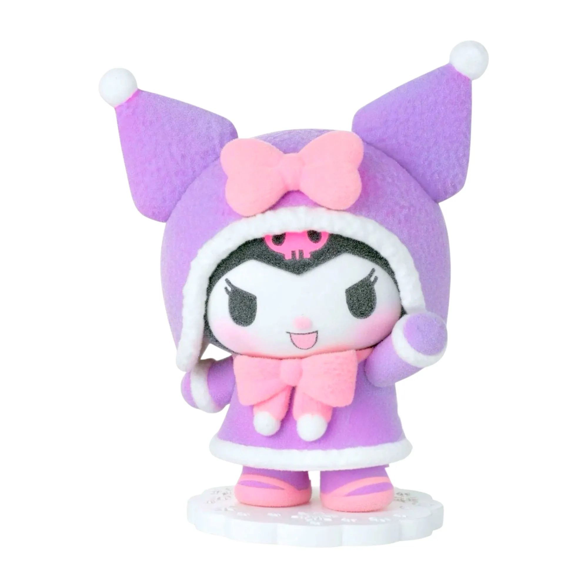 Аніме фігурка Куромі (Kuromi) — Санріо (Sanrio Characters), Fluffy Puffy, 10 см, Banpresto
