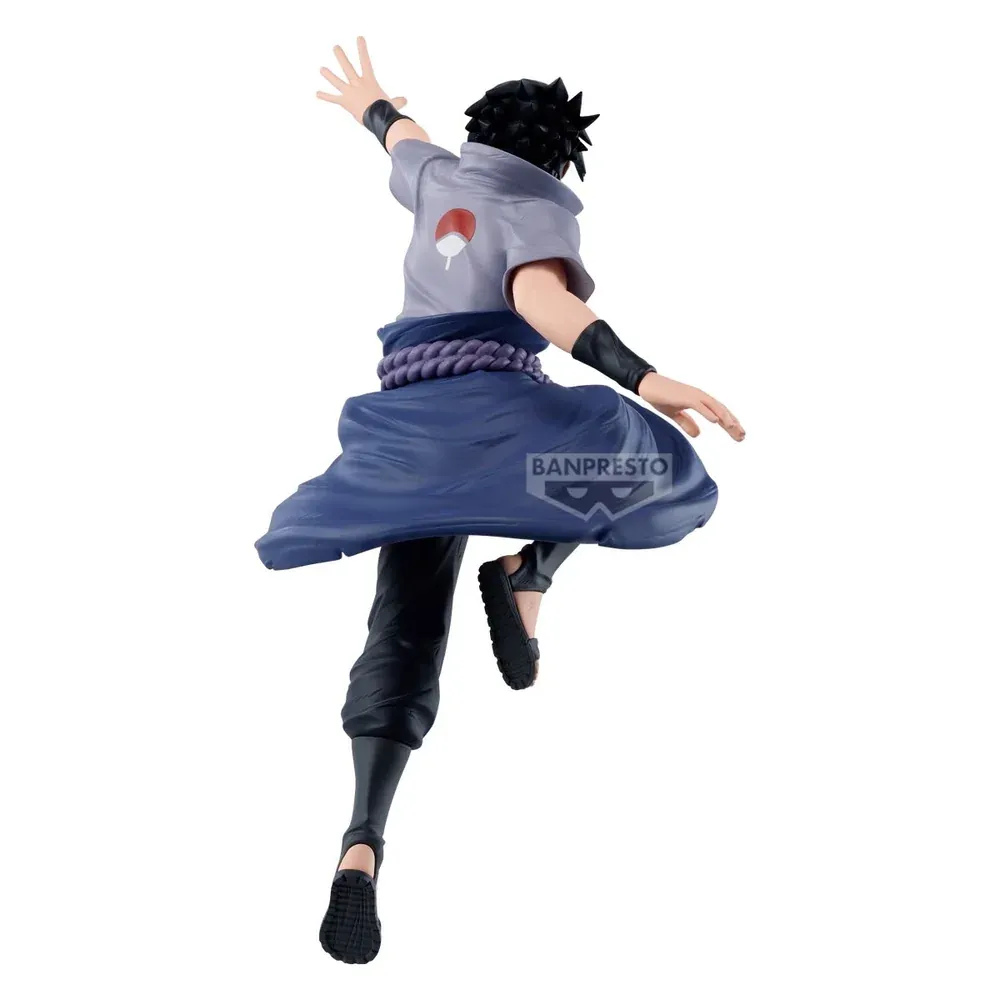 Аніме фігурка Саске Учіха (Sasuke Uchiha) — Наруто (Naruto), серія 72 SERIES VIBRATION STARS, 14 см, виробник Banpresto 3