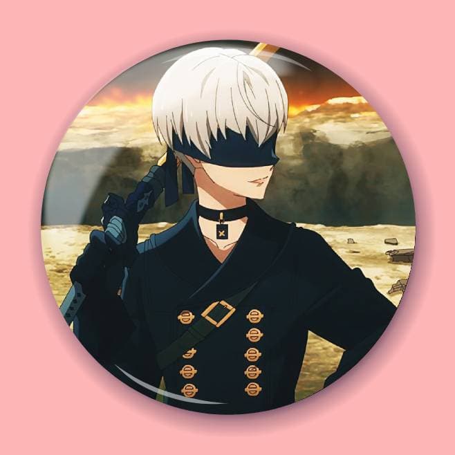 Аніме значок Ніер: Автомата (NieR: Automata) 18, 56 мм
