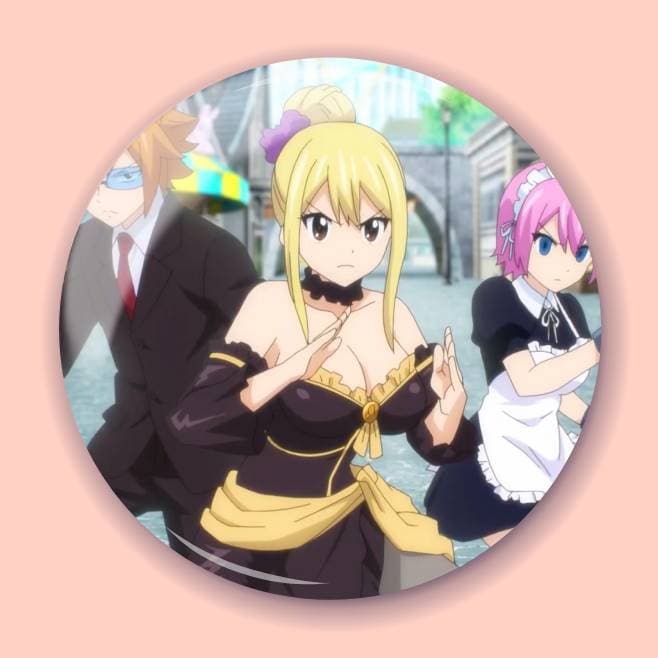 Аніме значок Хвіст Феї (Fairy Tail) 19, 56 мм