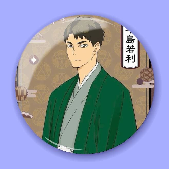 Аніме значок Волейбол (Haikyuu!!) 102, 56 мм