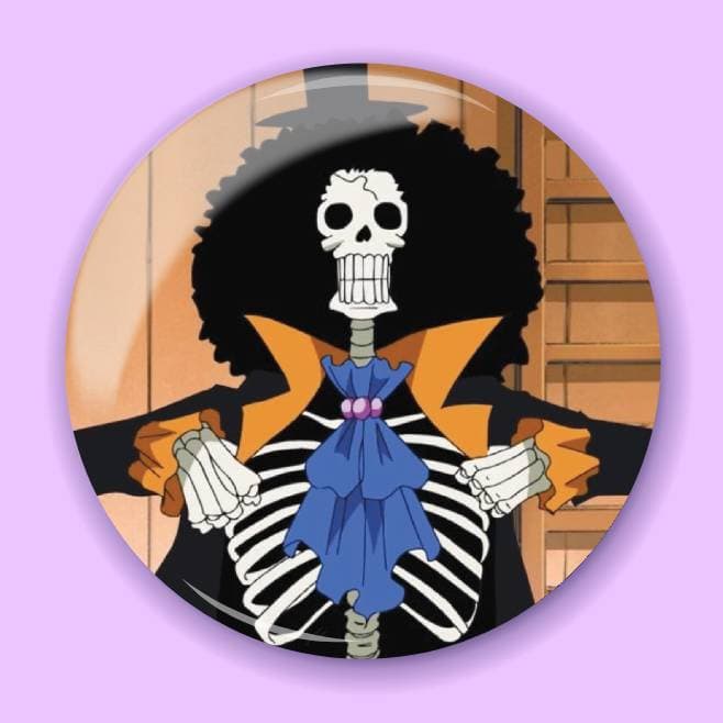 Аніме значок Ван Піс (One Piece) 67, 56 мм, глянець