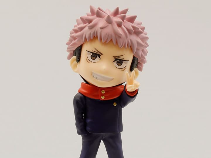 Аніме фігурка Ітадорі Юджі (Itadori Yuji) Deformed Figure Vol.1 Taito — Магічна битва (Jujutsu Kaisen), 7 см 2