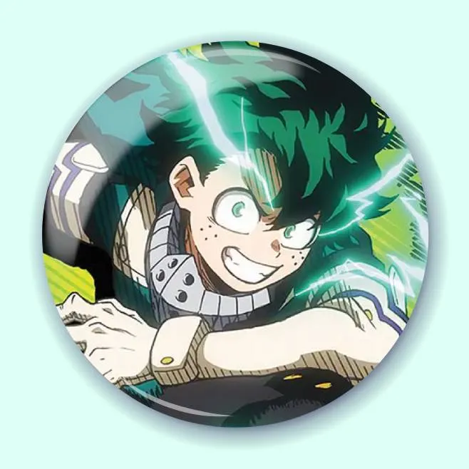 Аніме значок Моя геройська академія (My Hero Academia) 60, 56 мм