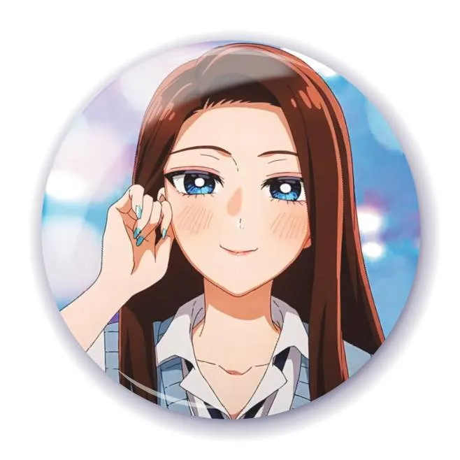 Аніме значок Невже добрих до отаку ґяру не існує!? (Otaku ni Yasashii Gal wa Inai no) 7, 56 мм
