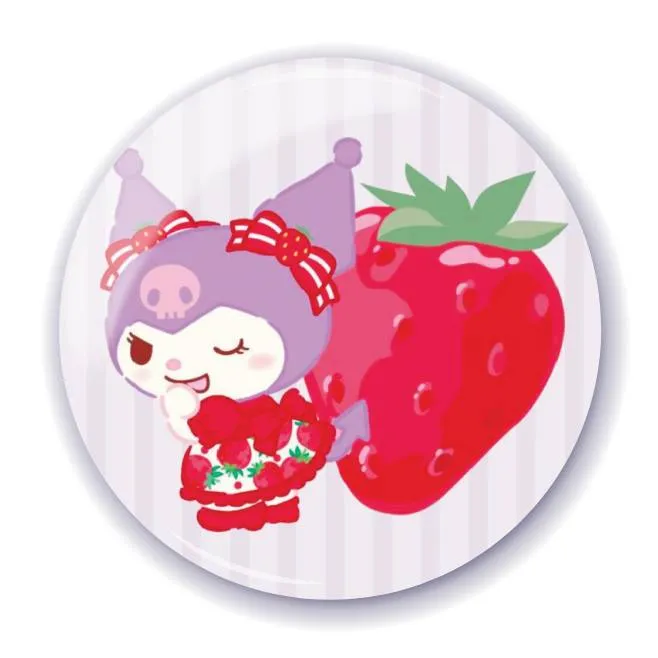 Аніме значок Куромі (Kuromi) - Sanrio 7, 56 мм