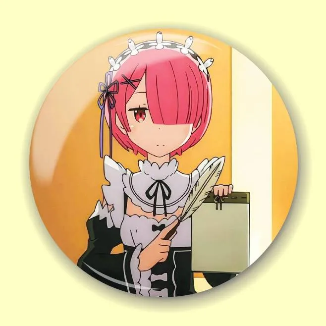 Аніме значок Переродження: Життя в іншому світі з нуля (Re:Zero Starting Life in Another World) 8, 56 мм