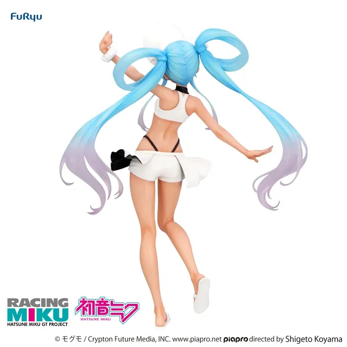 Аніме фігурка Хацуне Міку (Hatsune Miku) GT Project Racing Miku 2024 Summer Holiday Ver. Furyu — Хацуне Міку (Hatsune Miku), 23 см 6