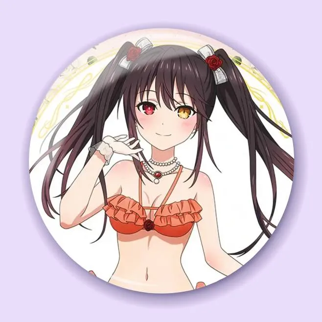 Аніме значок Побачення з життям (Date A Live) 10, 56 мм