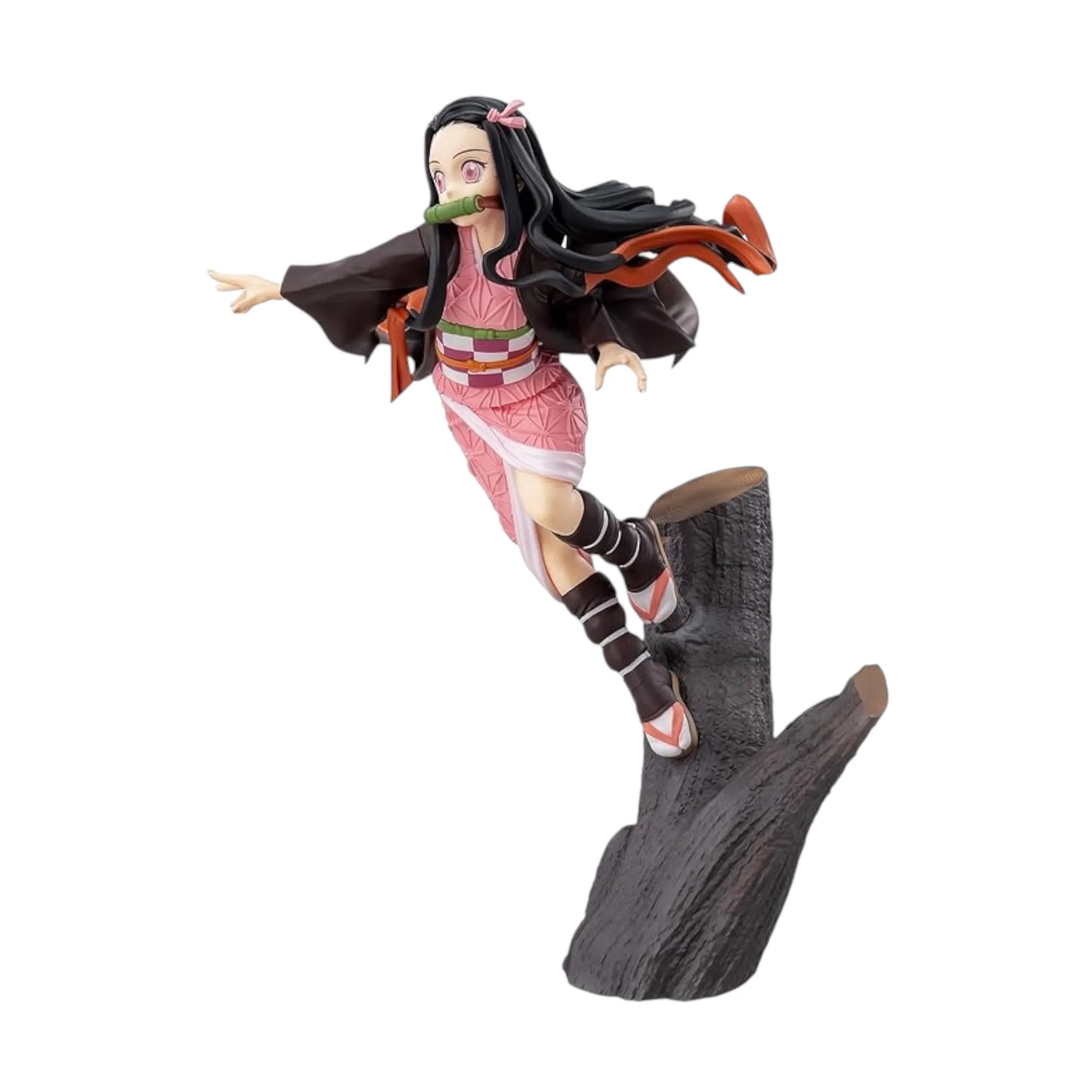Аніме фігурка Незуко Камадо (Nezuko Kamado) — Клинок, що знищує демонів (Demon Slayer: Kimetsu no Yaiba), серія Xross Link, виробник Sega, 16 см
