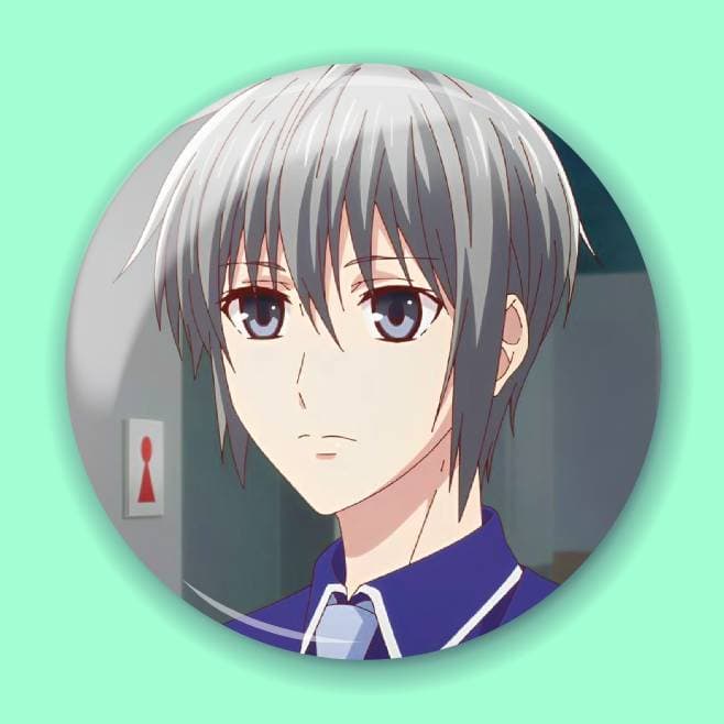 Аніме значок Кошик фруктів (Fruits Basket) 6, 56 мм