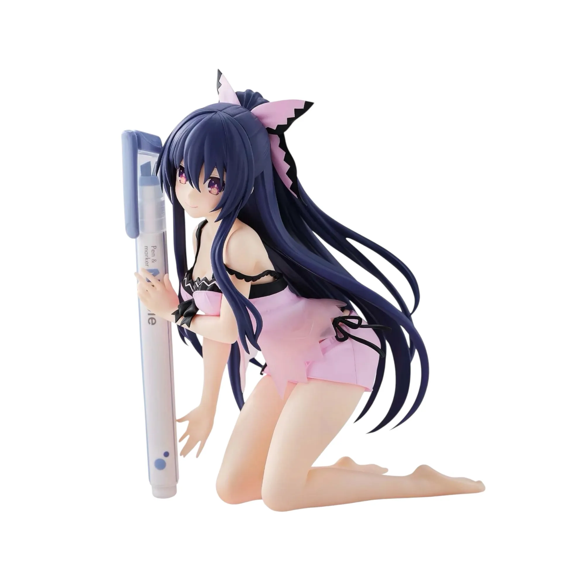 Аніме фігурка Тока Ятоґамі (Tohka Yatogami) PenLife! Sweet Silk Wear Ver. Banpresto — Побачення з життям (Date A Live), 14 см
