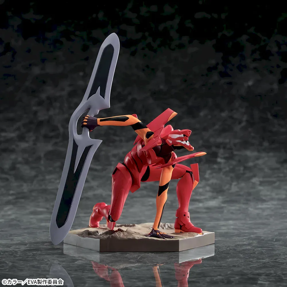 Аніме фігурка Єва-02 (Unit Eva 02) — Євангеліон: Нова кіноверсія (Evangelion: New Theatrical Edition), серія XROSS LINK FIGURE, 16 см, виробник Sega 3