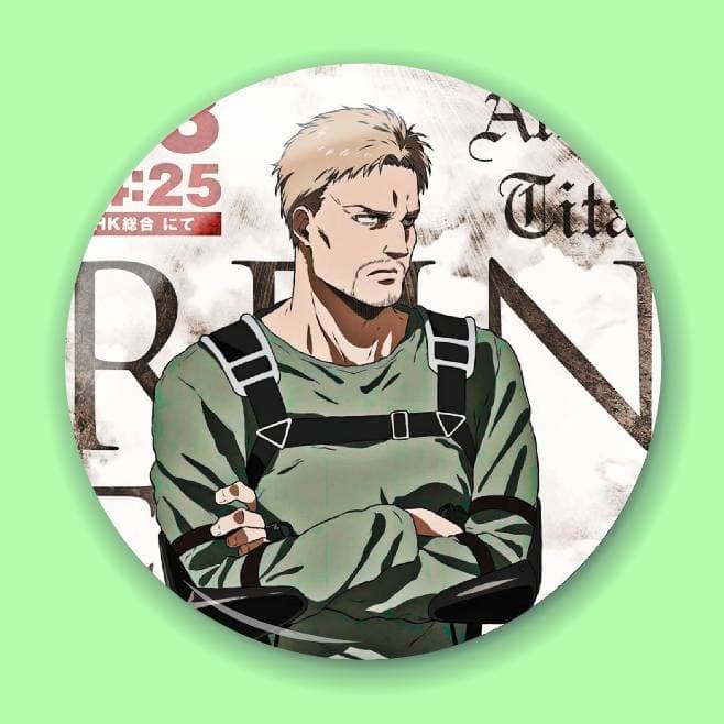 Аніме значок Атака титанів (Attack on Titan) 49, 56 мм