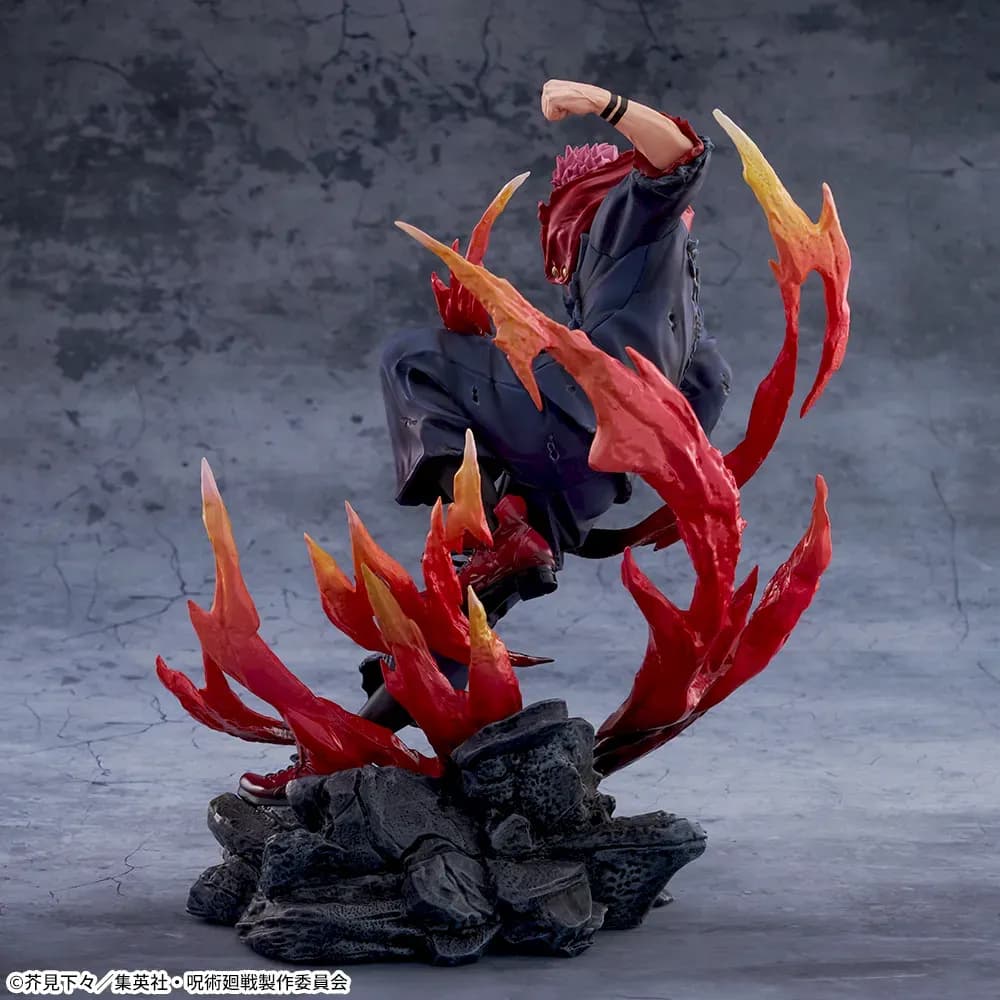 Аніме фігурка Сукуна (Sukuna) — Магічна Битва (Jujutsu Kaisen), Figurizm Alpha Sega, 23 см 5