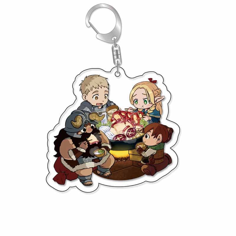 Акриловий брелок персонажів з аніме Delicious in Dungeon