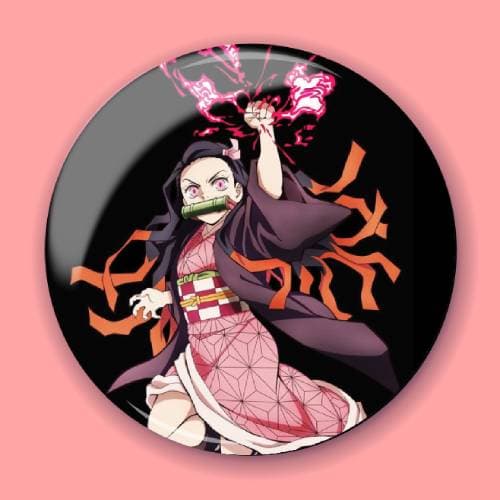 Аніме значок Клинок, який знищує демонів (Demon Slayer) 6, 56 мм
