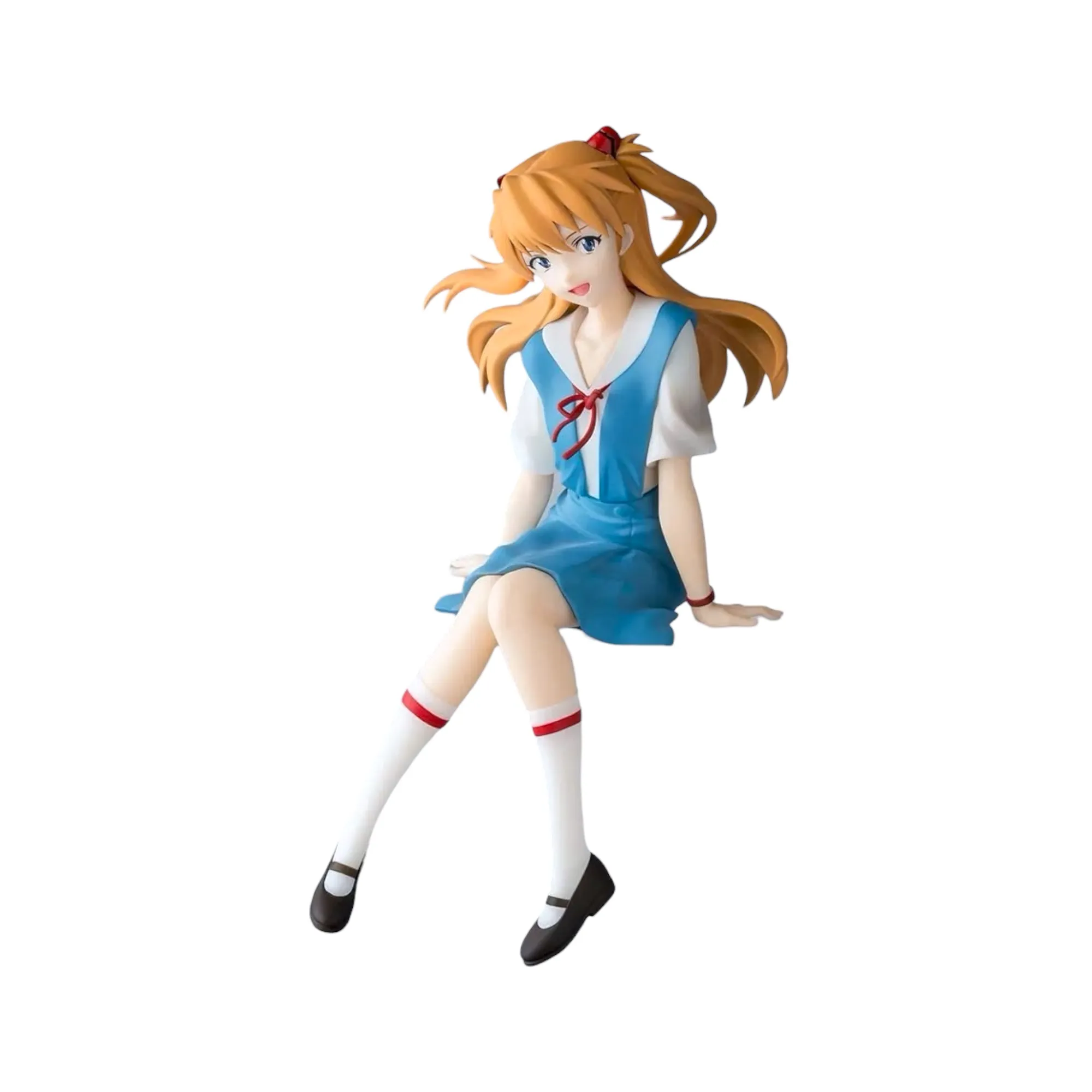 Аніме фігурка Аска Ленглі (Asuka Langley) — Євангеліон (Neon Genesis Evangelion), серія Premium Chokonose Figure, 14 см