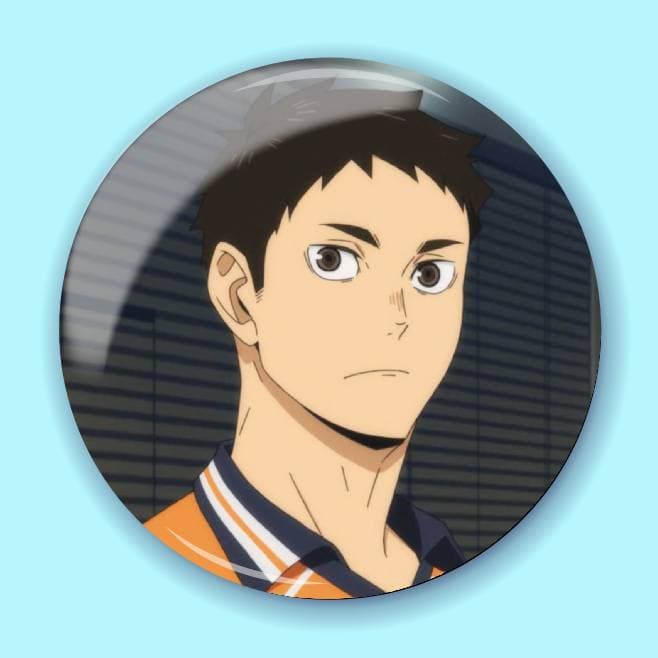 Аніме значок Волейбол (Haikyuu!!) 15, 56 мм