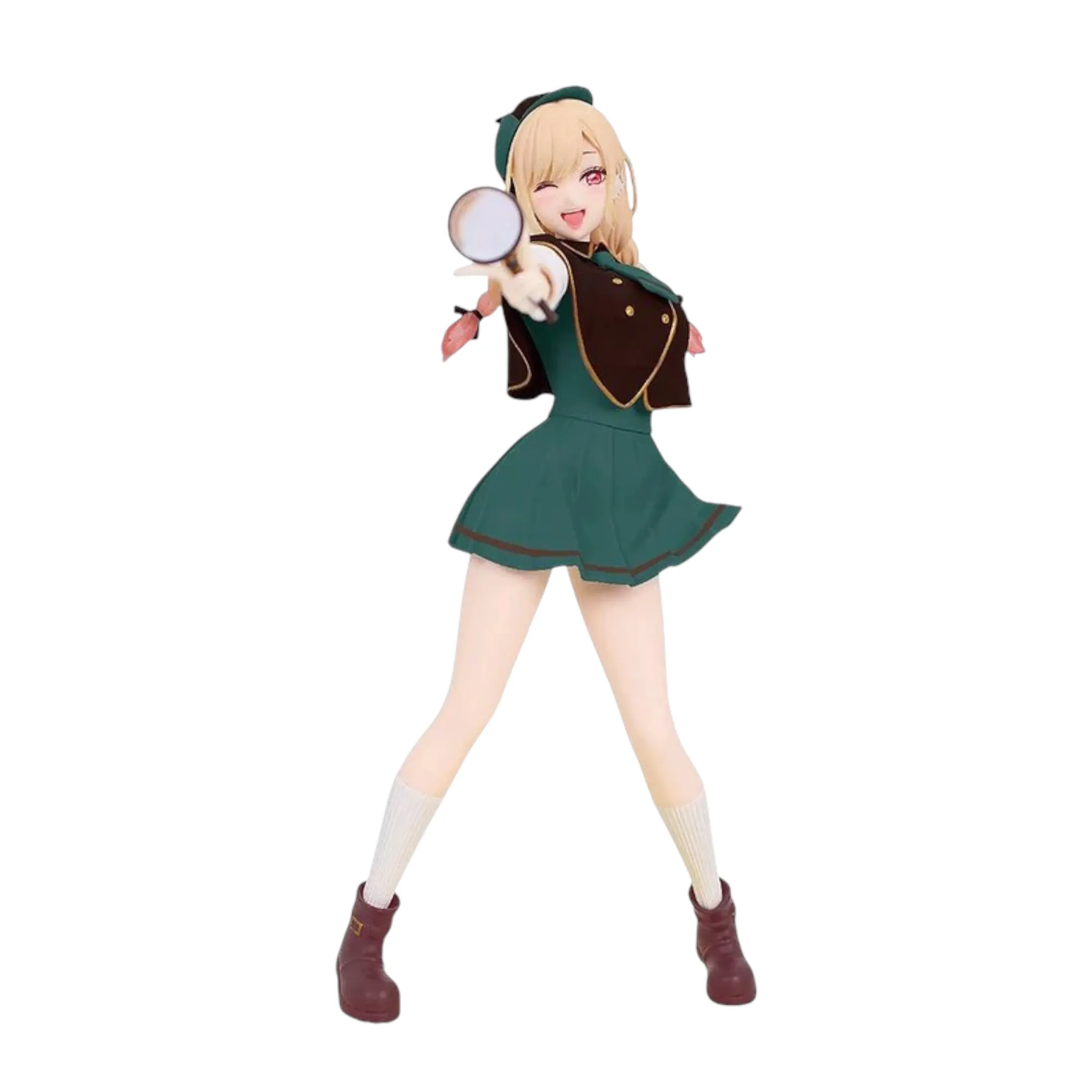 Аніме фігурка Марін Кітаґава (Marin Kitagawa: Detective Ver. Green) — Ця порцелянова лялечка закохалася (My Dress-Up Darling), серія Vivit, 20 см