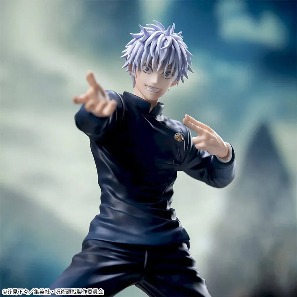 Аніме фігурка Сатору Ґоджо (Satoru Gojo) — Магічна битва (Jujutsu Kaisen), Luminasta, Fierce Battle, 15 см 2