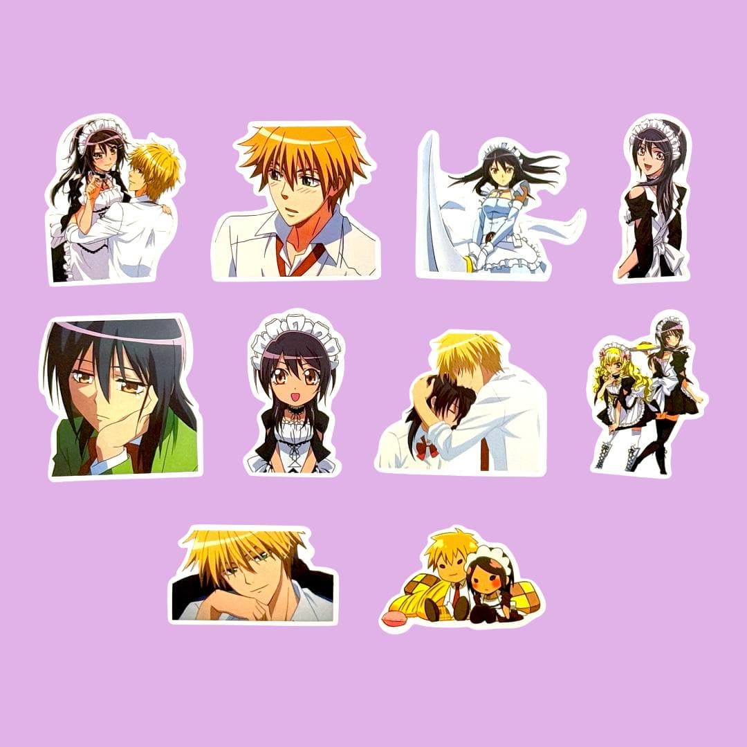 Наліпки по аніме Kaichou wa maid-sama