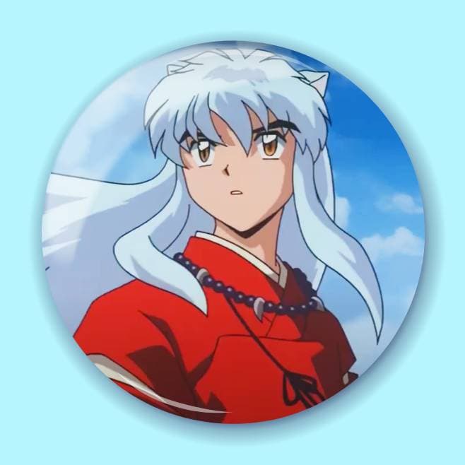 Аніме значок Інуяша (Inuyasha) 4, 56 мм