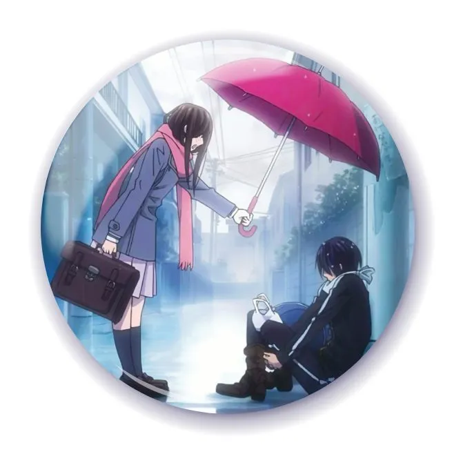 Аніме значок Безхатній бог (Noragami) 18, 56 мм, глянець