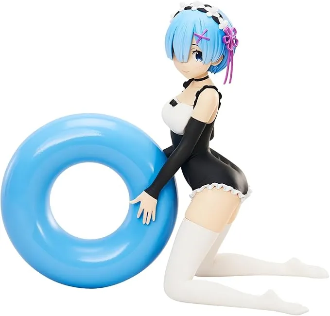 Аніме фігурка Рем (Rem) Maid Style ver. Celestial Vivi Banpresto — Переродження: Життя в іншому світі з нуля (Re:Zero Starting Life in Another World), 13 см