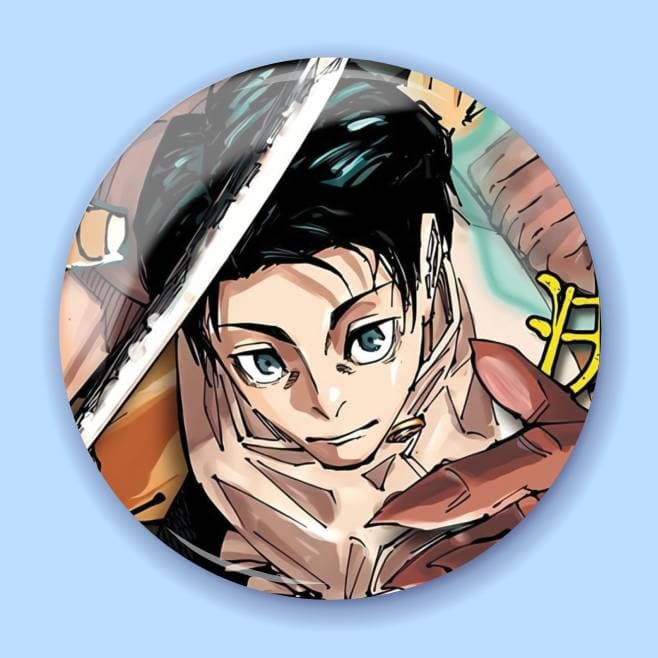 Аніме значок Магічна битва (Jujutsu Kaisen) 3, 56 мм, глянець