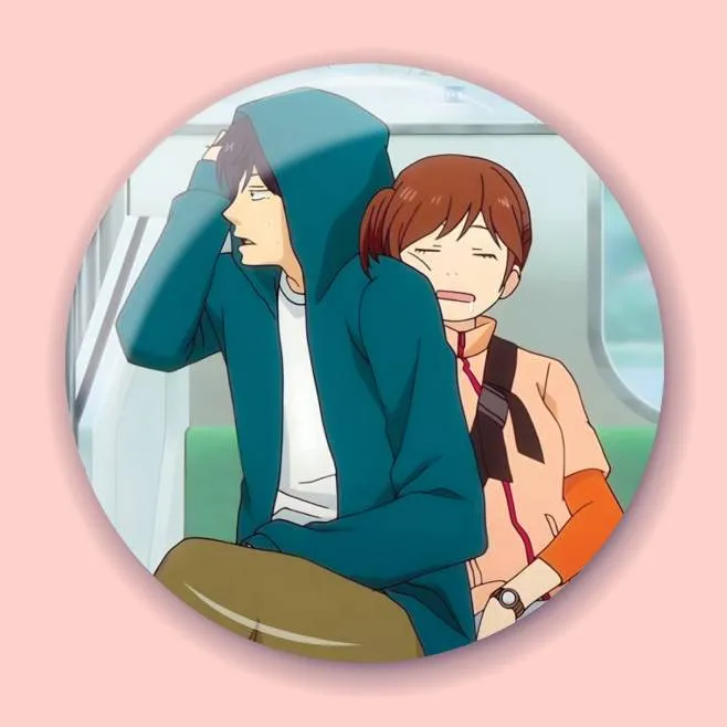Аніме значок Шлях юності (Ao Haru Ride) 3, 56 мм