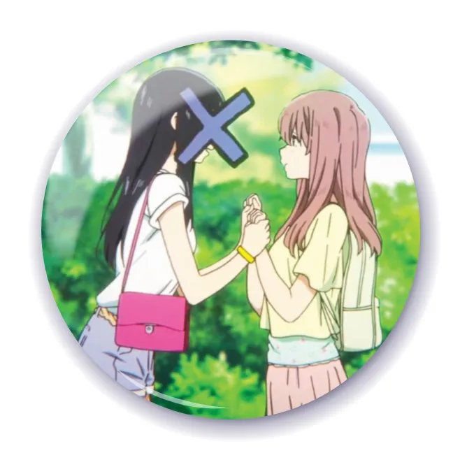 Аніме значок Форма голосу (A Silent Voice) 21, 56 мм, глянець