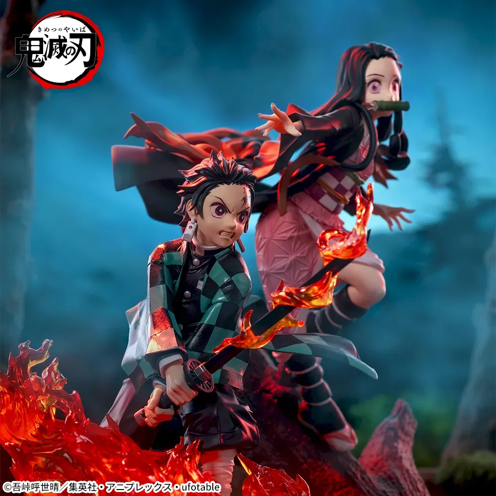 Аніме фігурка Танджіро Камадо (Tanjiro Kamado) — Клинок, що знищує демонів (Demon Slayer: Kimetsu no Yaiba), серія Xross Link, виробник Sega, 12 см 5