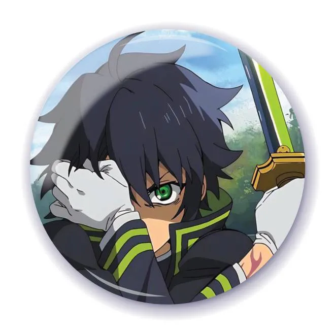 Аніме значок Останній серафим (Seraph of the End) 10, 56 мм