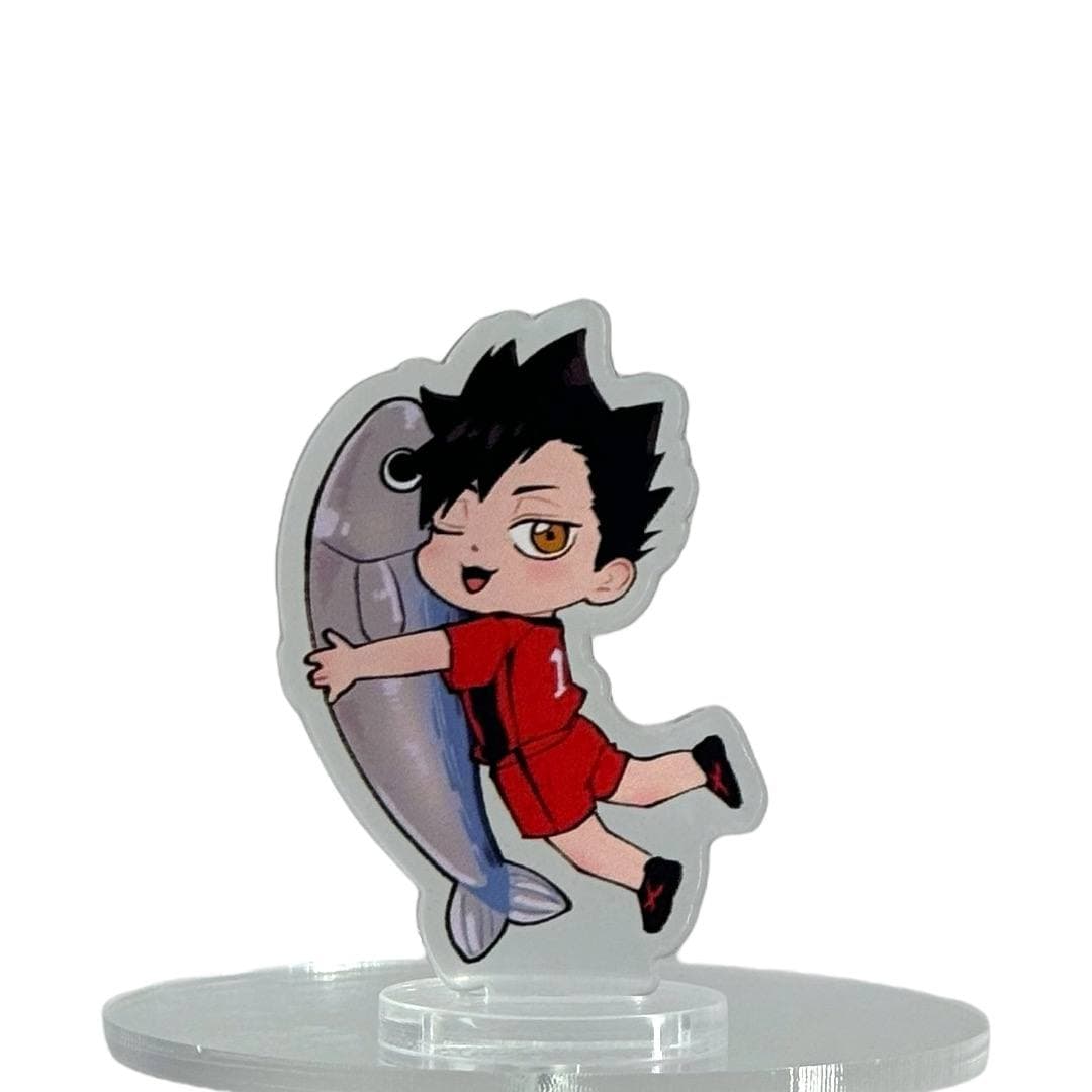 Аніме акриловий стенд Тецуро Куроо (Tetsuro Kuroo) — Волейбол (Haikyuu!!), 6 см