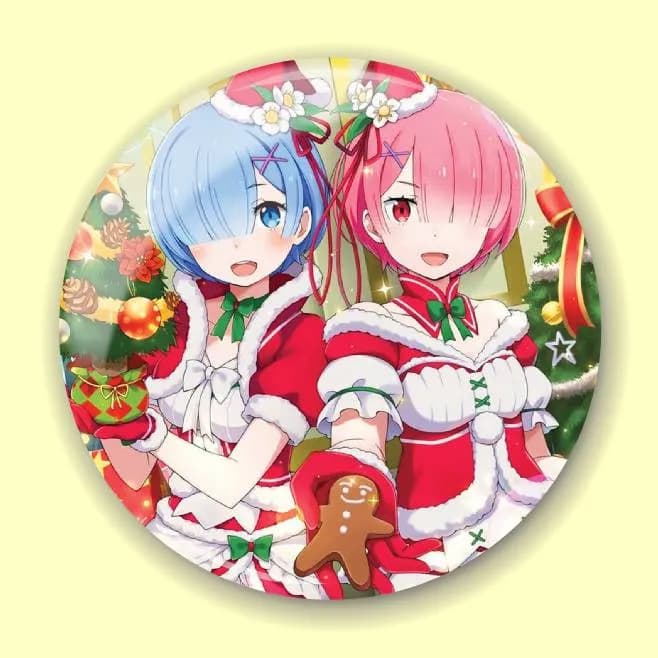 Аніме значок Переродження: Життя в іншому світі з нуля (Re:Zero Starting Life in Another World) 2, 56 мм, глянець