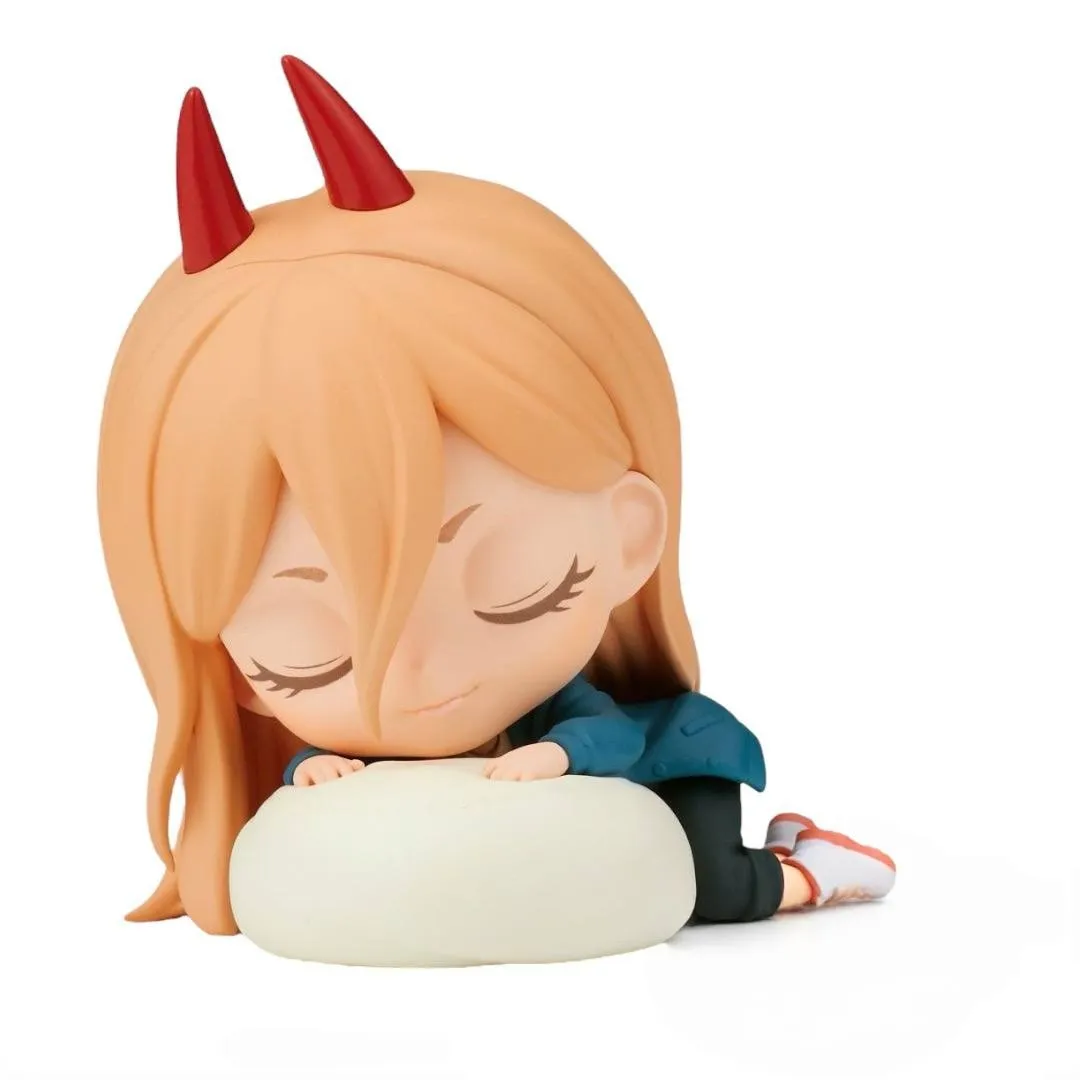 Аніме фігурка Павер (Power) Q Posket Sleeping Banpresto — Людина-бензопила (Chainsaw Man), 14 см