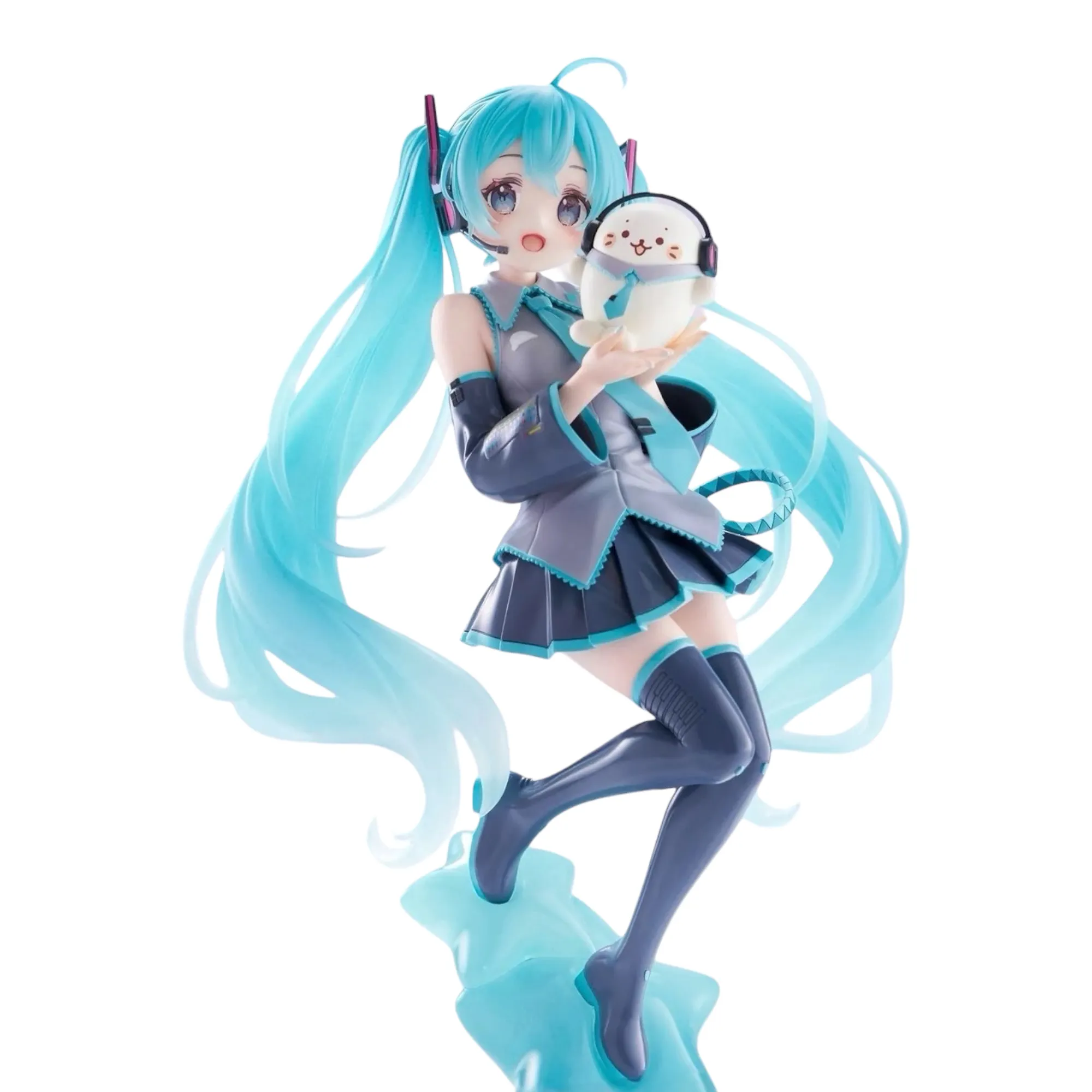 Аніме фігурка Хатцуне Міку × Широтан (Hatsune Miku x Shirotan Ver.) — Вокалоїд (Vocaloid), серія EXCooD Creative Figure, 21 см, виробник FuRyu