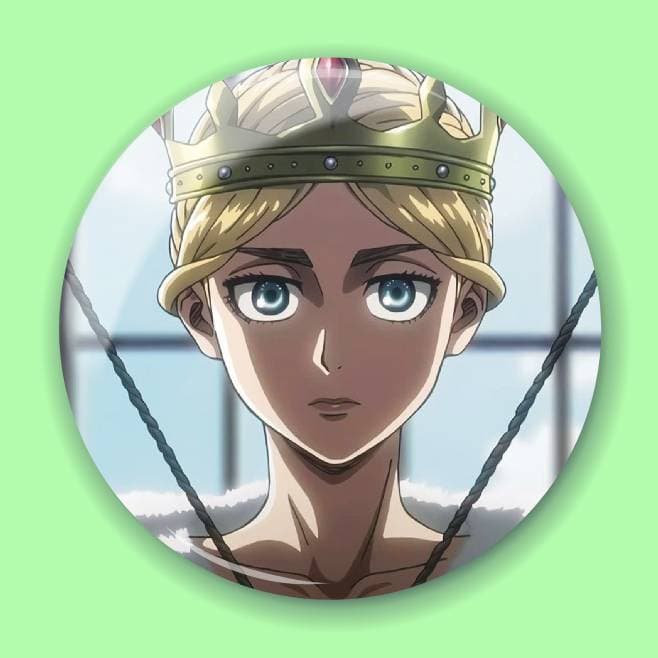 Аніме значок Атака титанів (Attack on Titan) 21, 56 мм, глянець