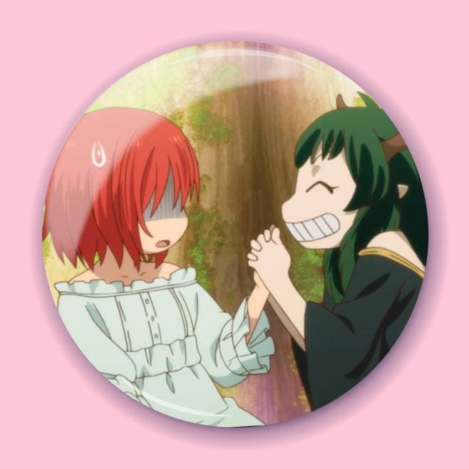 Аніме значок Наречена чаклуна (The Ancient Magus' Bride) 21, 56 мм