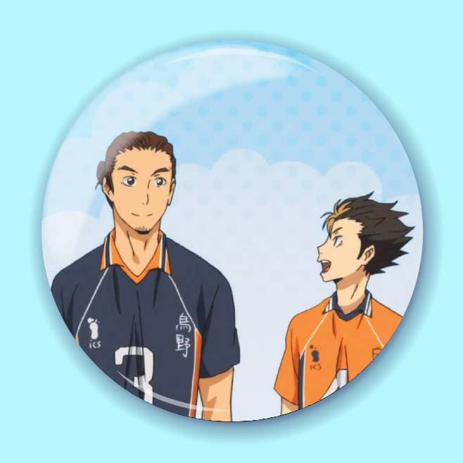 Аніме значок Волейбол (Haikyuu!!) 3, 56 мм