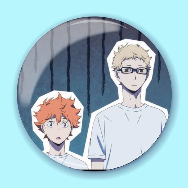 Аніме значок Волейбол (Haikyuu!!) 46, 56 мм