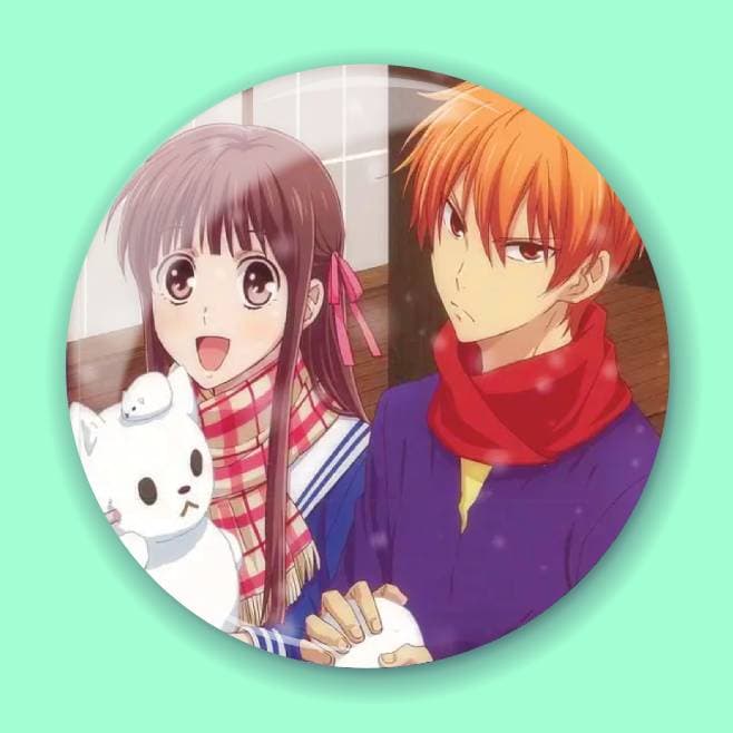 Аніме значок Кошик фруктів (Fruits Basket) 40, 56 мм