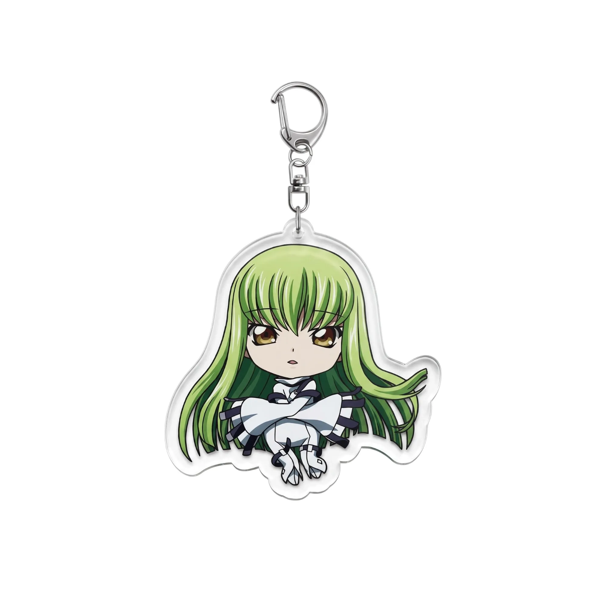 Акриловий аніме брелок С.С. (C.C.) — Код Гіас (Code Geass)