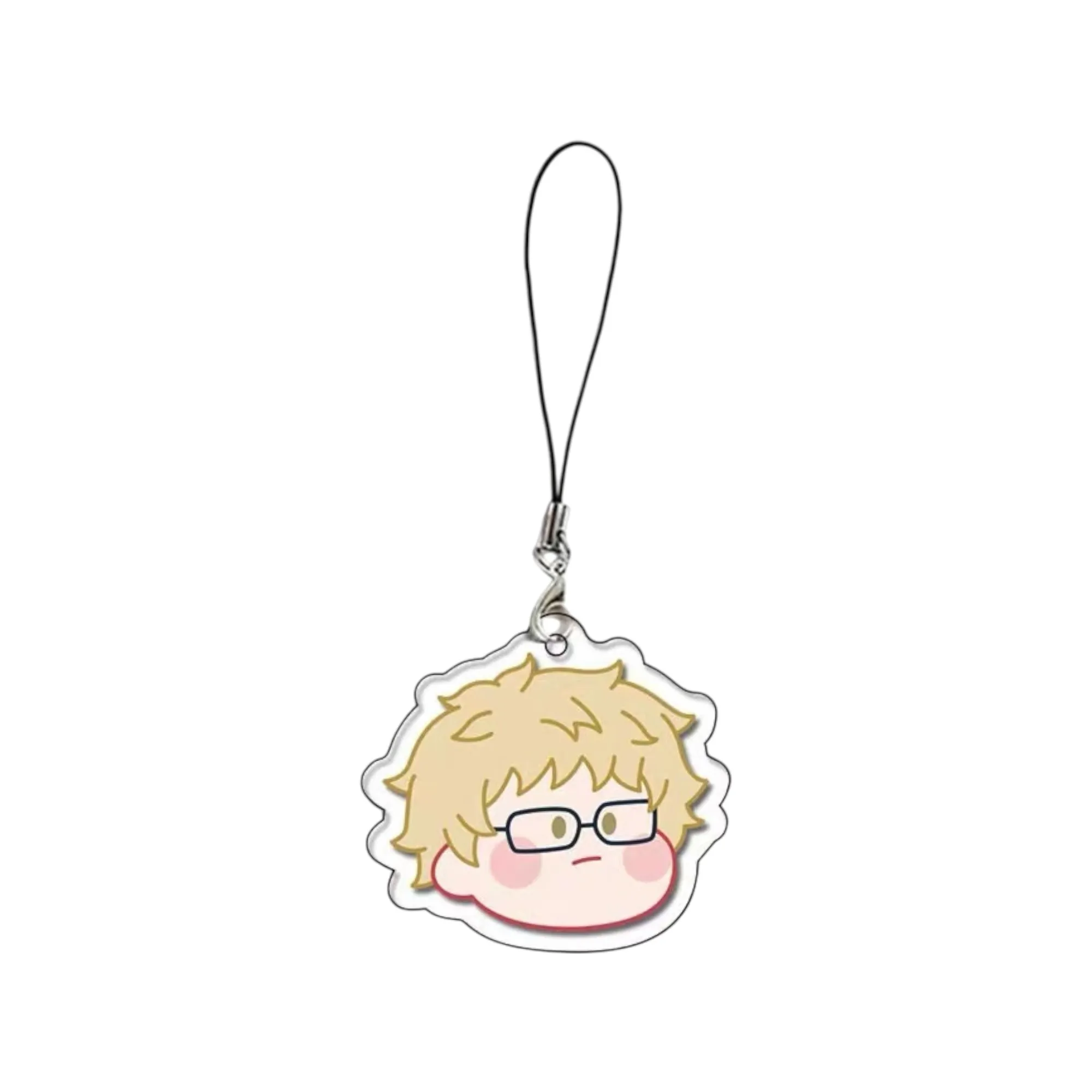 Акриловий брелок Кей Цукішіма (Kei Tsukishima) — Волейбол (Haikyu!!)
