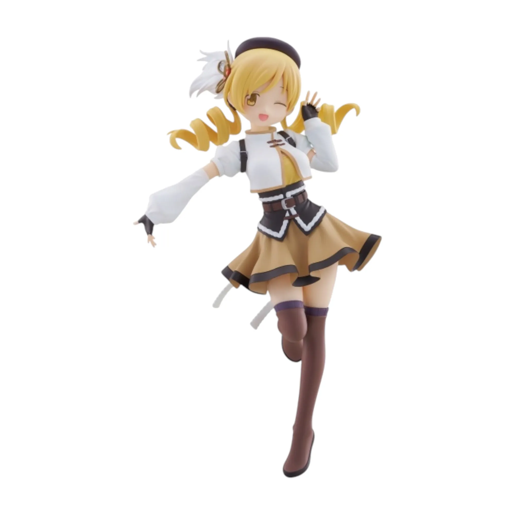 Аніме фігурка Мамі Томое (Mami Tomoe)— Дівчинка-чарівниця Мадока Маґіка (Puella Magi Madoka Magica The Movie: Walpurgis Night), 20 см, виробник Banpresto