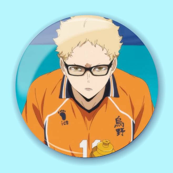 Аніме значок Волейбол (Haikyuu!!) 47, 56 мм