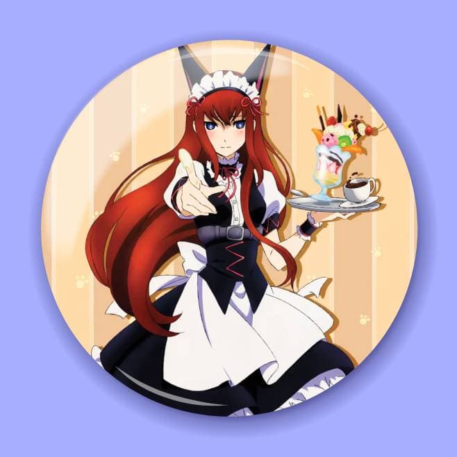 Аніме значок Брама Штейна (Steins;Gate) 5, 56 мм, глянець